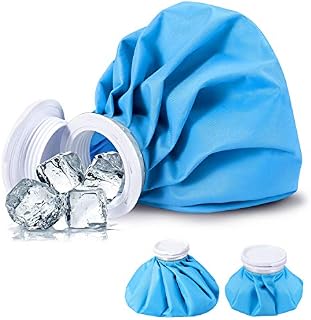 Ice Bag, Cold Pack Reusable Cold Bag Hot Water Bag for Injuries, Hot