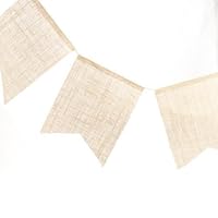 Algopix Similar Product 1 - Set of 2 100 Natural Jute Burlap