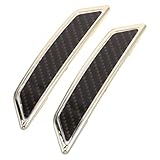 LOORGVEL 1 Paar Türkantenschutzleisten aus Abs Selbstklebender Stoßstangenschutz und Antikollisionsschutz für Autotüren von Suvs Pickups Witterungsbeständig Passgenau für Engen Parkraum