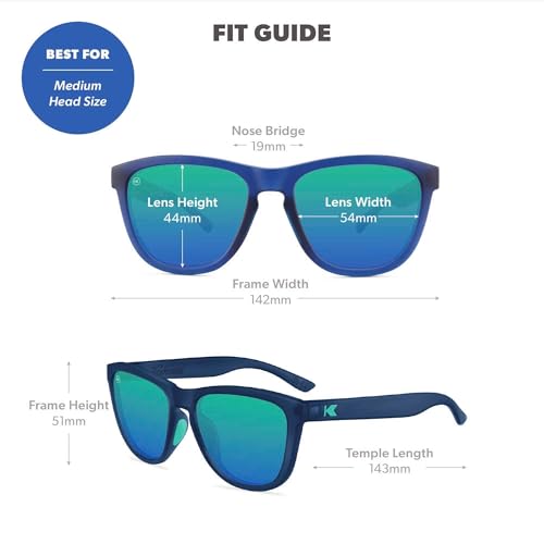 Image of Knockaround Square Polarized Sunglasses for Men & Women - UV400 Protection