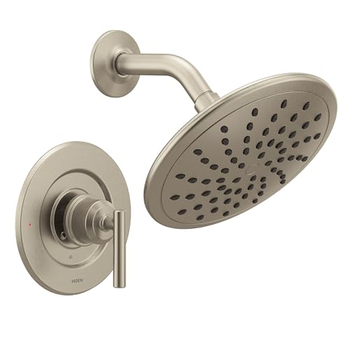 Moen T3002EPBN Solo Doccia, Nichel Spazzolato
