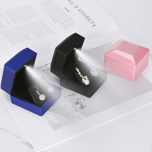 Leture Led Stud Earring Jewelry Gift Box For Proposal thumb #4