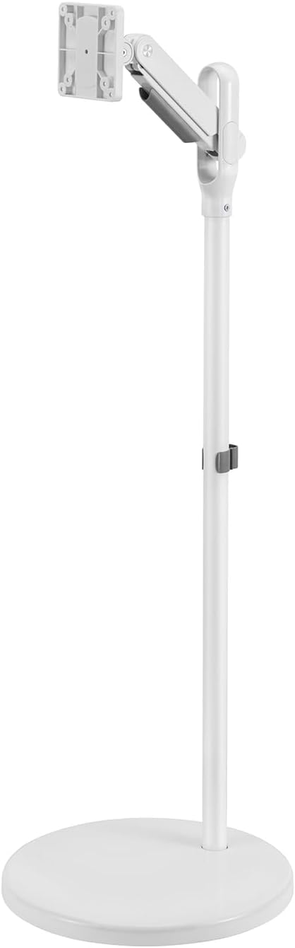 Maclean MC-970W stand without monitor, showing the VESA plate and adjustable arm