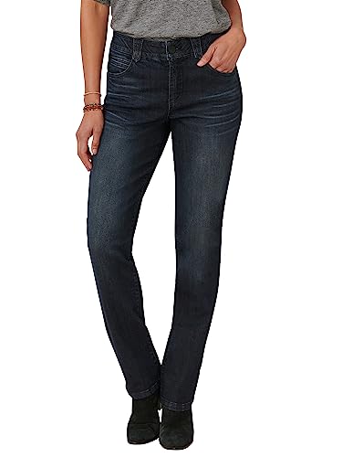 Image of Democracy Women's Petite Ab Solution Straight Leg Jean