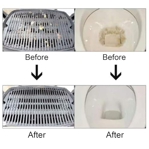 Cyrank Bimsstein Reinigungs, Grill Reinigungsstein, Grill Griddle Cleaning Brick Block, Grillstein-Reinigungsblock, 4 Stück, BBQ Reinigungs Werkzeug, Grill-Reinigungssteine, Stein, Küchenzubehör