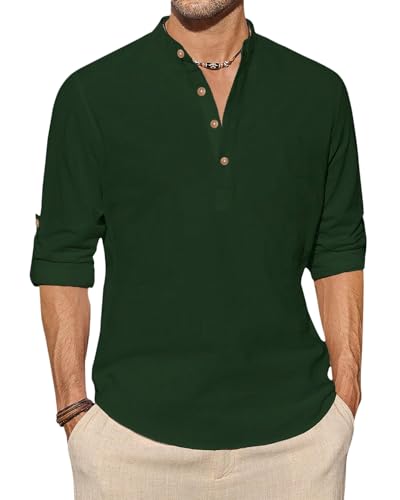 Image of Univibe Men Solid Cotton Blend Straight Kurta Shirt