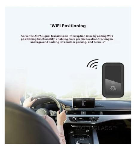 Smart Tracker GF-22 Compact GPS Tracker for Vehicles with Voice Control Anti-Loss AGPS Real-Time Location and WiFi Security - Image 3