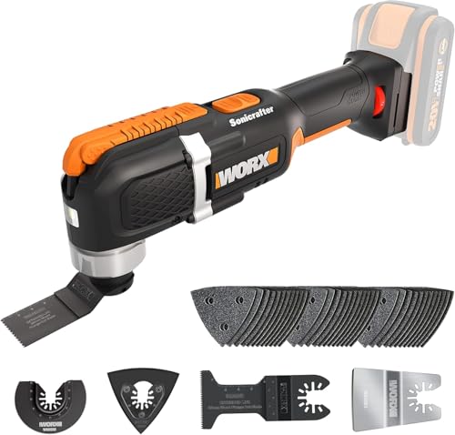 WORX WX696.9 Multiutensile oscillante a batteria Sonicrafter 20V - solo utensile