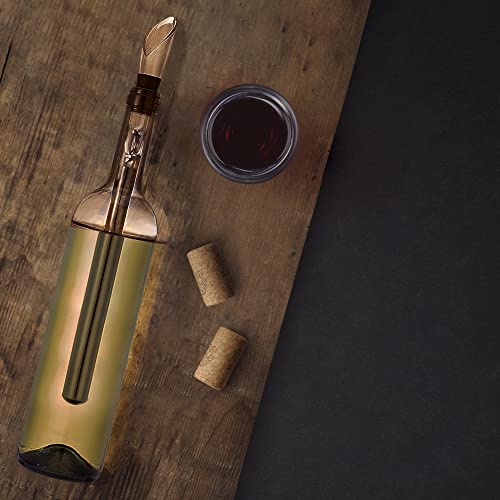 Wine Chiller Stick Small Wine Cooler 3-In-1 Stainless Steel Wine Bottle Cooler Stick Iceless Wine Chillers For Bottles #TOP7