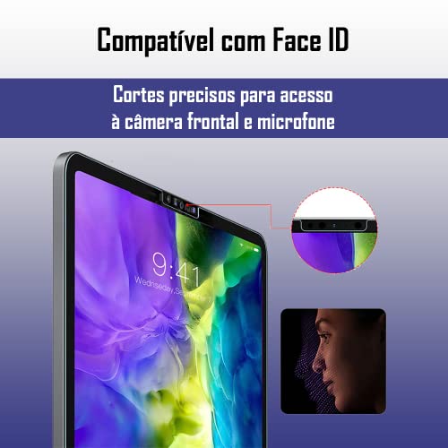 Película de Proteção Fosca (Paperlike) Imita Papel compatível c/iPad Air 4ª e Air 5ª geração 10.9