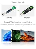 Waveshare USB to CAN Adapter Analyzer, Adopts STM32 Chip Scheme, 4 Working Modes, Stable Communication, for Windows XP/7/8/10/11, for Raspberry Pi OS/Jetson Nano Ubuntu and Other Linux System