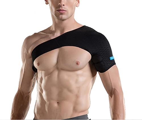 XLDECOR Adjustable Neoprene Shoulder Support Strap,Shoulder Support for Shoulder Pain