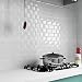 FAM STICKTILES Pegatinas de Baldosas, Pegatinas de Azulejos 3D Auto-Adhesivo Pegatina Pared...