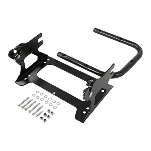 Tcmt Detachable 2-Up Tour Pack Mounting Luggage Rack Fits For Harley Davidson Ftouring Road King Flht Flhx Fltr Road Glide 1997-2008 Street Glide Flhx 2006-2008 Electra Glide Standard Flht 1997-2008 #TOP6