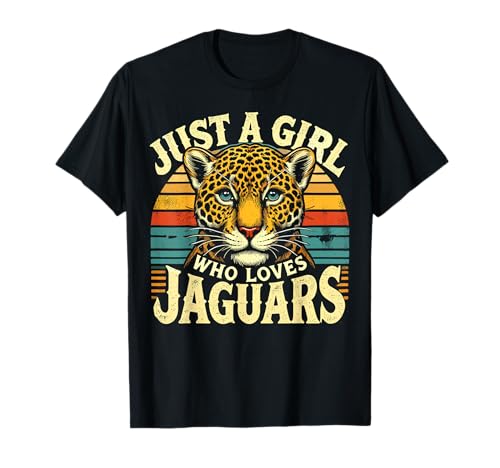 Just A Girl Who Loves Jaguars T-Shirt
