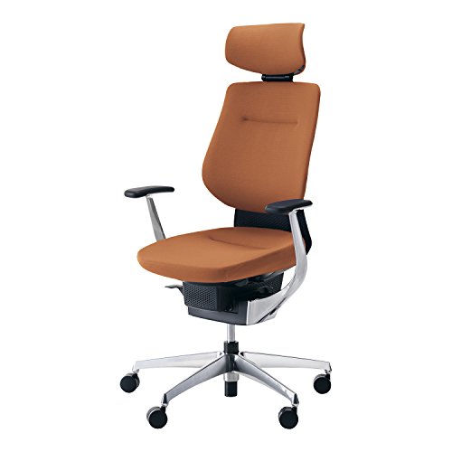 コクヨ イング イス ソフトテラコッタ クッションタイプ デスクチェア 事務椅子 座面が360°動く椅子 CR-GA3245E6G40T-VN 【ラクラク納品サービス】