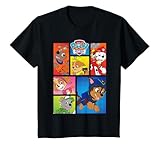 Kids Paw Patrol Pups in Comic Boxes T-Shirt T-Shirt
