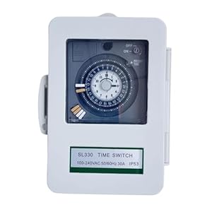 Uitndvyte SL330 Mechanische Hochstrom Zeitschaltuhr Außenbereich