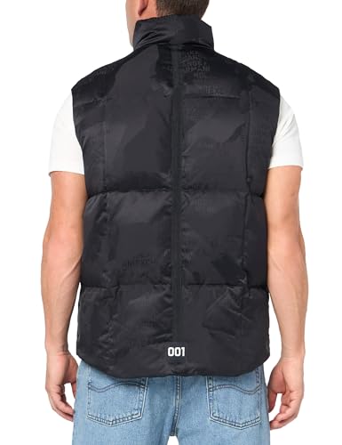 Armani Exchange Mens Zip Up Camo Jacquard Puffer Vest2