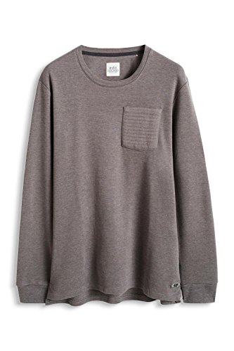 Edc by Esprit Meliert-Slim Fit Felpa Uomo