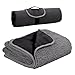 Outdoors Waterproof Throw Blanket, 51”x 59” Sherpa Fleece Stadium Windproof Mat for Traveling, Camping, Hiking, Football - Machine Washable