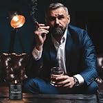 Scented Candles Set | Men Candle Set, Scented Candles for Home, Gifts for Men Aromatherapy Gift Set - 4 Pack Manly Gifts for Dad Fathers Day, Soy Candle of Leather/Smoke & Vanilla/Oak/Lavender - Image 5