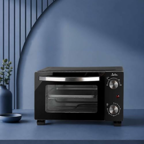 Miniatura 4 de Jata Jehn0910 Horno Eléctrico De Sobremesa, 800 W, Capacidad 10 Litros, Función Grill, Temporizador, Termostato Regulable, Incluye Parrilla, Medidas Externas: 37 X 27 X 23 Cm