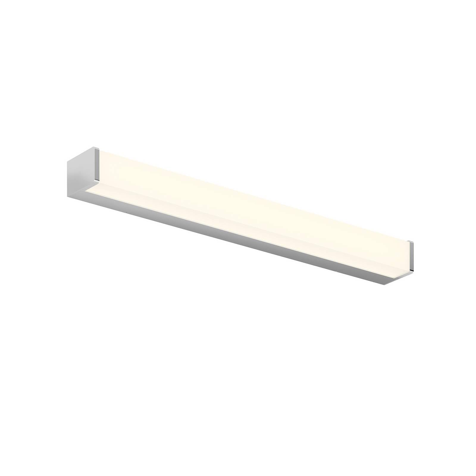 Lindby LED Wandleuchte, Wandlampe Bad Klea (spritzwassergeschützt (Modern) in Chrom aus Aluminium (1 flammig) - Wandleuchten Spiegelleuchte Badezimmer Wandbeleuchtung Badezimmerleuchte