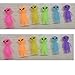 CroBlissful 30 Pcs Colorful Mini Alien Figures Bulk Glow in The Dark Little Tiny Alien Figurines to Hide Luminous Prank Easter Gifts for Space Party Favors Small Rave Trinkets Goodie Bag Fillers
