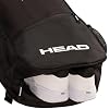 HEAD Tour Pickleball Backpack 22L, Hanging Fence Hook, Shoe Compartment, Fits Up to 3 Pickleball Paddles