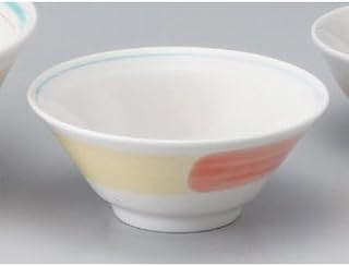 Chinese Don Tri-Color Pastel 4.8 Rice [5.9 x 2.4 inches (15 x 6 cm), Chinese Tableware, Ramen, Restaurant, Drinking Tea, Commercial Use, Hotel