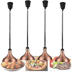 Voedsel Warmtelamp, Verstelbare Voedselverwarmer Lamp Met Lamp Voor Restaurant Keukenbuffet, Ideaal Voor Commercieel En…