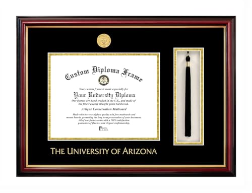 Campus Images NCAA Arizona Wildcats Tassel Box and Diploma Frame
