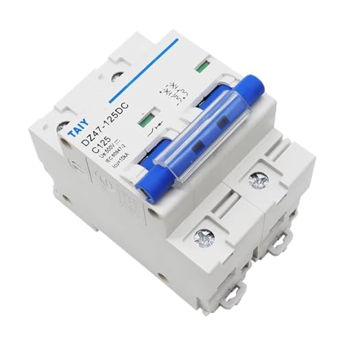 Disjoncteur pour cellules solaires 500V DC protégeant l'installation de batterie 100A - 2