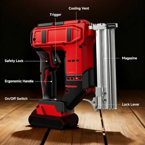 VeriLuxe 2-in-1 Cordless Brad Nailer (Milwaukee) thumbnail 7