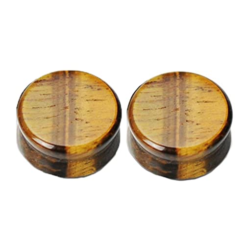 Boucles d'oreilles jauge de pierre bouchon tunnel pour piercing homme femme