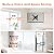 GRIFEMA Full Motion TV Wall Mount for 26-65 in TVs or Monitor, Swivel Tilt Rotation Extension with Articulating Arms, Max VESA 400X400mm, Corner TV Mount Bracket, Up to 77 Lbs