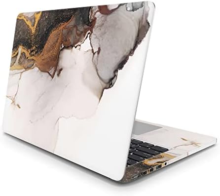 Sticker Master Abstract Black and Gold Ink Laptop Vinyl Sticker Skin Cover 13 14 15 Inch Notebook Decal for MacBook Asus Acer Hp Lenovo Huawei Dell Ms Toshiba 14 inch (35x26 cm)