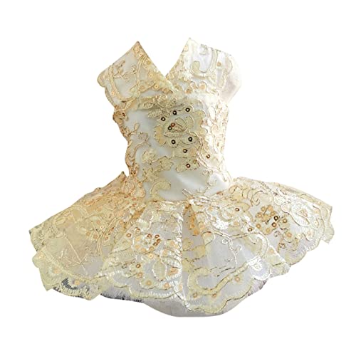 BESPORTBLE Saia De Renda Animal De Estimação Vestidos Para Cães Saias De Verão Vestidos De Florista