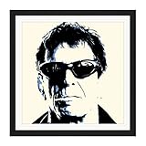 FINE ART PRINTS Lou Reed Rauchender Musiker, 