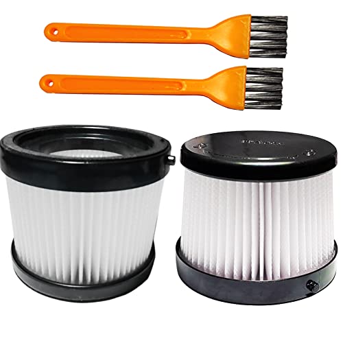 Dcv501Hb Dcv5011H Filters For Dewalt 20V Cordless, 2Pcs Washable Vacuum Hepa Filter With Clean Brush, Handheld Vacuum Replacement Hepa Filter #TOP26