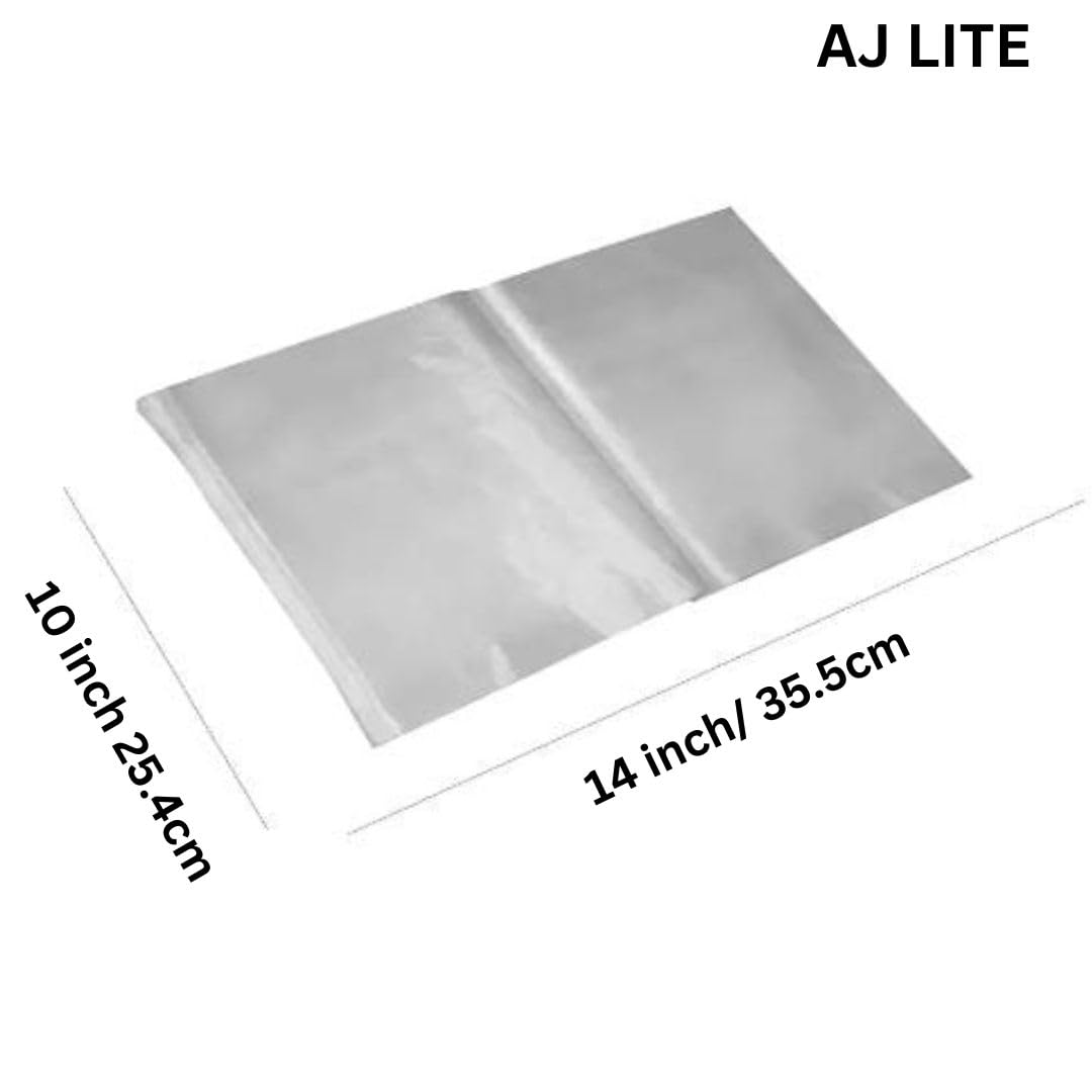 AJ Lite PVC Laminating Sheets for Gift Items and Document Protection Transparent, Hot Lamination, Waterproof, Dust Proof, 10 x 14 Inches (Pack of 50) 2