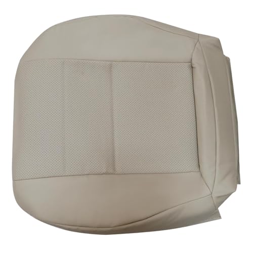 FZJDSD Tan Driver & Passenger Side Bottom Leather Seat Covers Compatible with Mercedes Benz C250 C300 C350 2008-2014 Compatible with Mercedes Benz GLK250 GLK280 GLK300 GLK350 2008-2015 by FZJDSD - Image 5