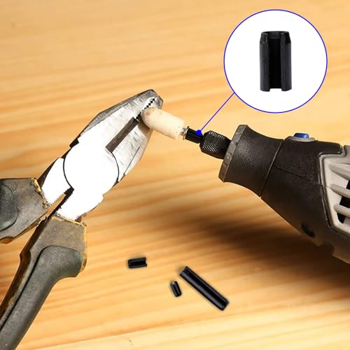 Tunejoy Spannstift Hohlsplinte Sortiment Spannstifte Hohl Federstifte Manganstahl Splinte M1.5 M2 M2.5 M3 M4 M5 M6 Sortimentskasten 390 Stück