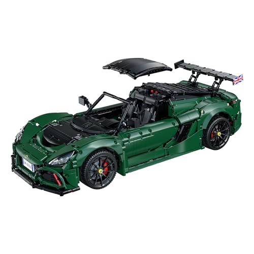 CADA C61511W Lotus Exige Cup 430 Ensemble de Blocs de Construction sous Licence Officielle Modèle de Voiture de Sport avec Collaboration MOC 3730 pièces pour Adultes – vue 8