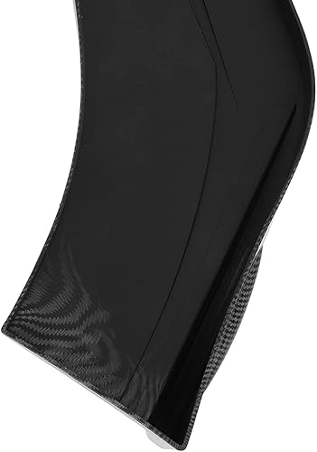 Vista 13 de SCITOO Carbon Look PP Universal Parachoques Delantero Cuerpo Kit Spoiler Chin Spoiler Delantero Bumper Lip