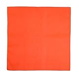 CTM Solid Neon Bandana, Neon Orange