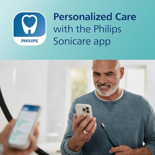 Philips Sonicare DiamondClean 9300 전동 칫솔, 브러시 헤드 2개, 블랙 — 사진 5