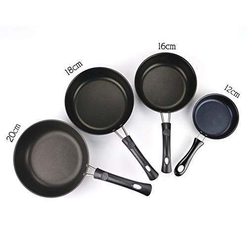 Wok antiadherente mini de 16 cm con mango desmontable miniatura 3