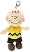 Aurora World 60532 Peanuts Charlie Clip pour Sac à Dos Marron 12,7 cm